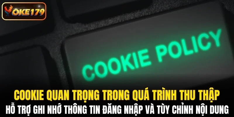 Cookie hỗ trợ ghi nhớ thông tin đăng nhập và tùy chỉnh nội dung